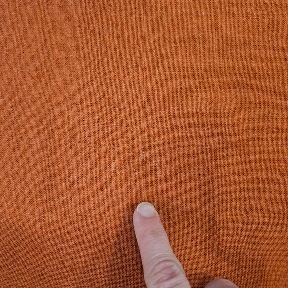 Chintamani Chakruna Raw Cotton Fringe Maxi Dress Women’s XL‎ Ochre Boho Goddess - Picture 7 of 12